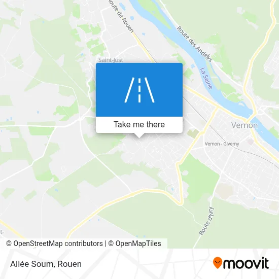 Allée Soum map
