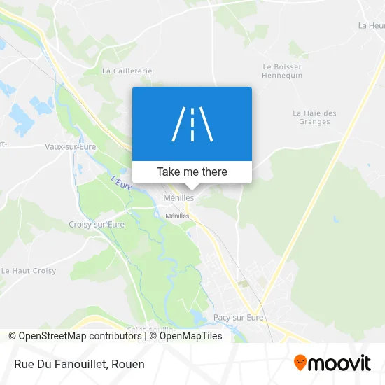 Rue Du Fanouillet map