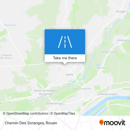 Chemin Des Soranges map