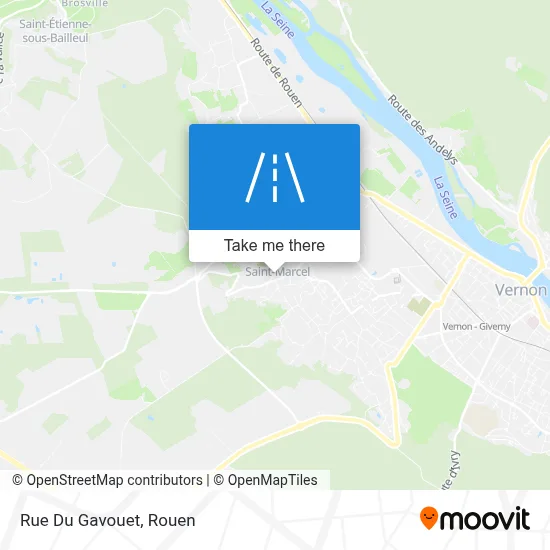 Mapa Rue Du Gavouet