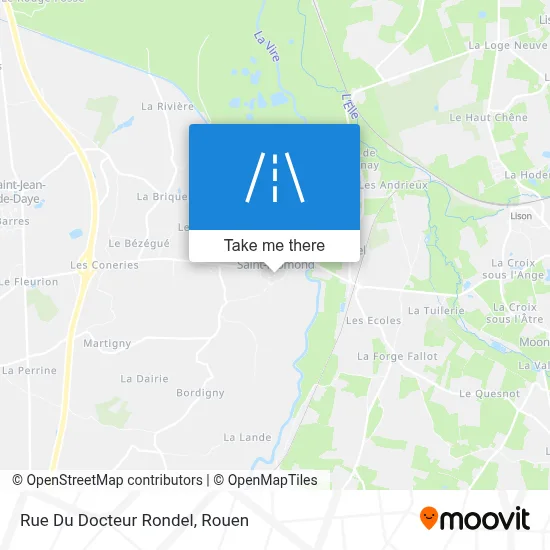 Rue Du Docteur Rondel map