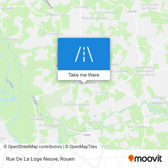Rue De La Loge Neuve map