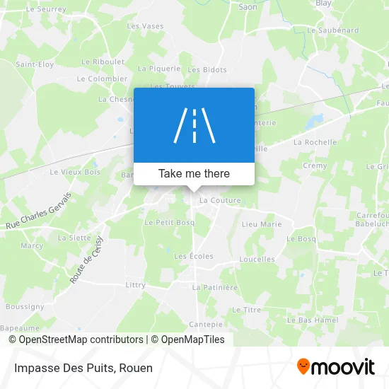 Impasse Des Puits map
