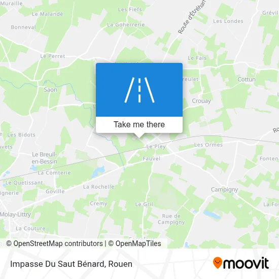 Impasse Du Saut Bénard map