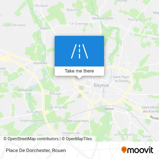 Place De Dorchester map