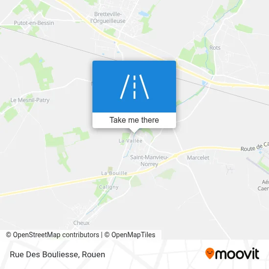 Mapa Rue Des Bouliesse