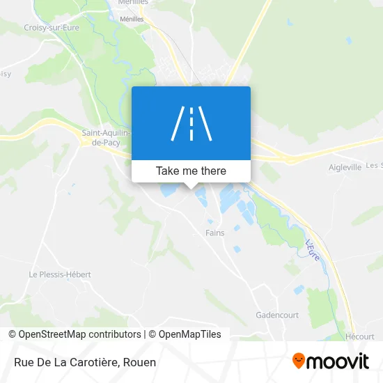 Rue De La Carotière map