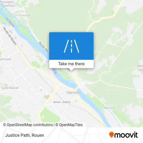 Chemin De La Justice map