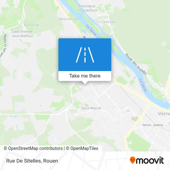 Rue De Sitelles map