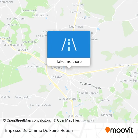 Impasse Du Champ De Foire map