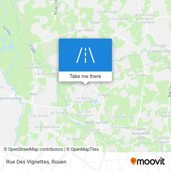 Rue Des Vignettes map