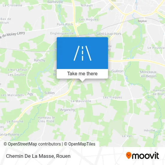 Chemin De La Masse map