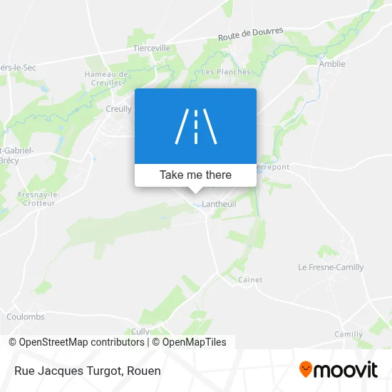 Rue Jacques Turgot map
