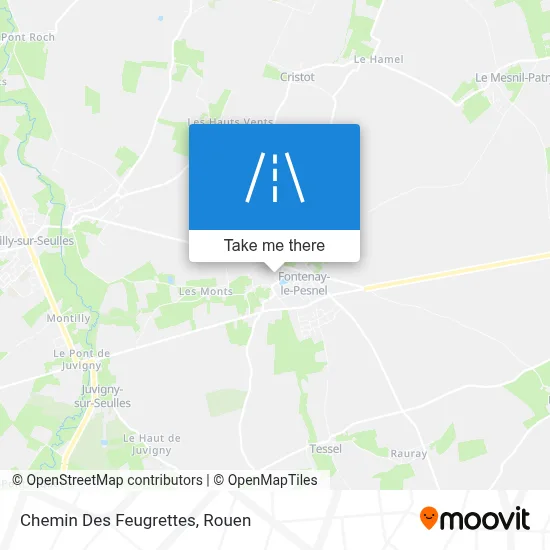 Chemin Des Feugrettes map