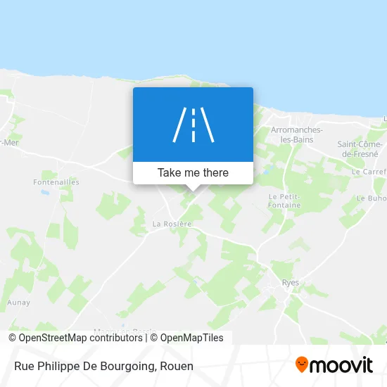Rue Philippe De Bourgoing map