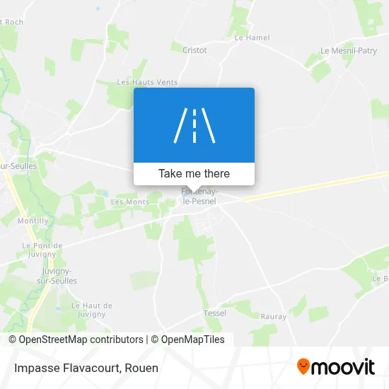 Impasse Flavacourt map