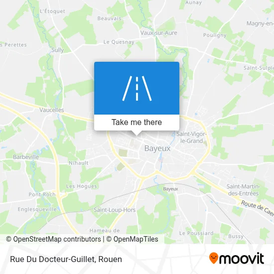 Mapa Rue Du Docteur-Guillet