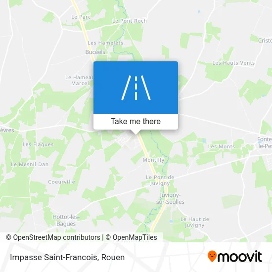Impasse Saint-Francois map