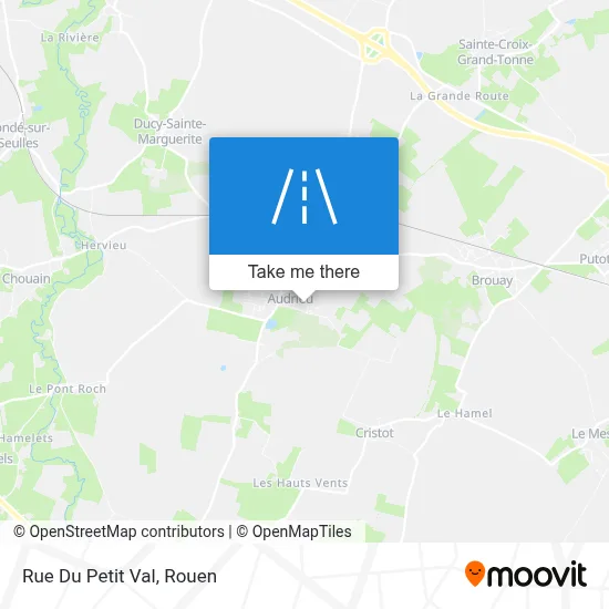 Rue Du Petit Val map