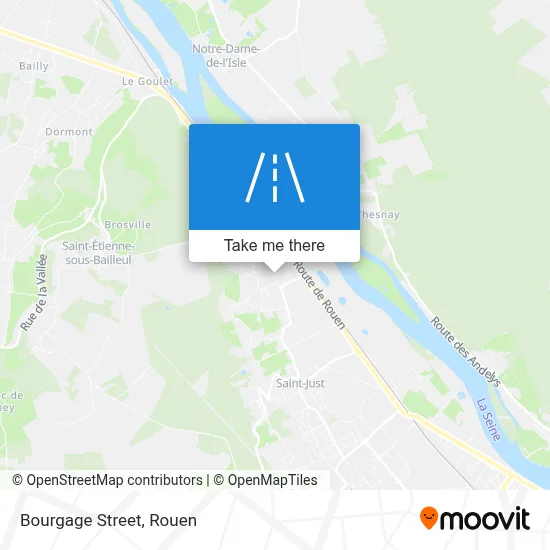 Rue Du Bourgage map