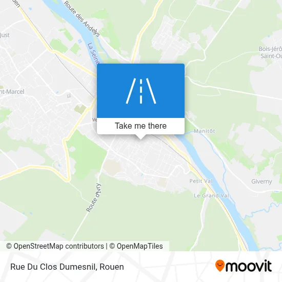 Rue Du Clos Dumesnil map