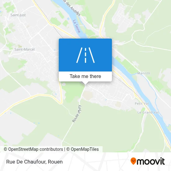 Rue De Chaufour map