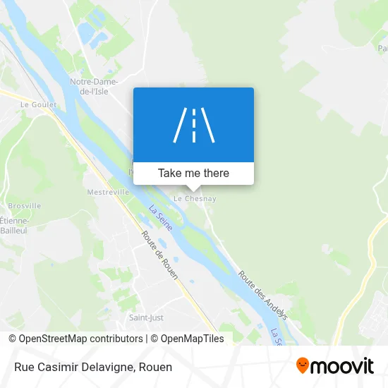 Rue Casimir Delavigne map