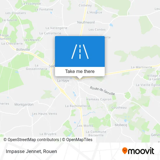 Impasse Jennet map