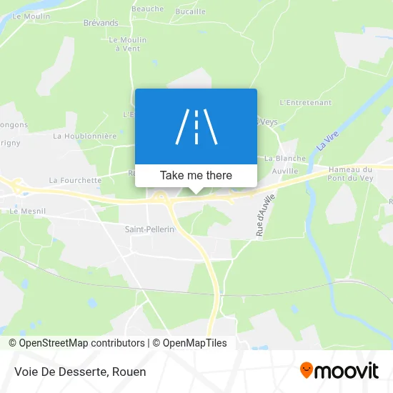 Voie De Desserte map