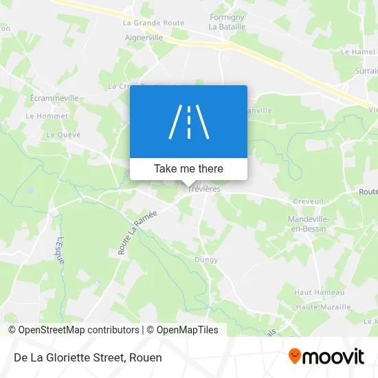 Rue De La Gloriette map