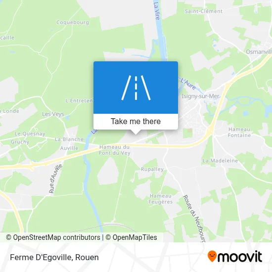 Ferme D'Egoville map