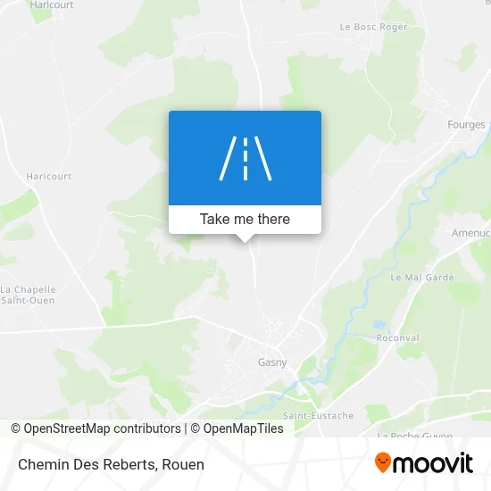 Chemin Des Reberts map