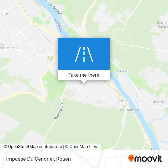 Impasse Du Cendrier map