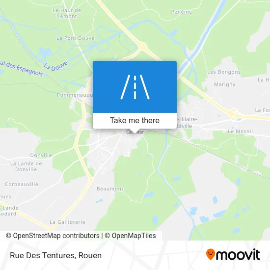 Rue Des Tentures map