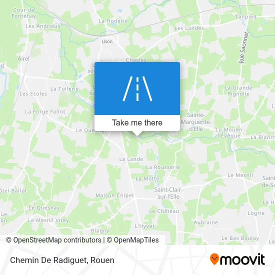 Chemin De Radiguet map