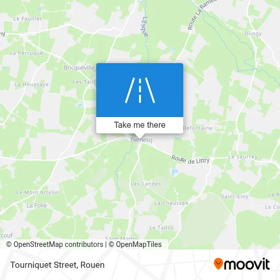 Rue Tourniquet map