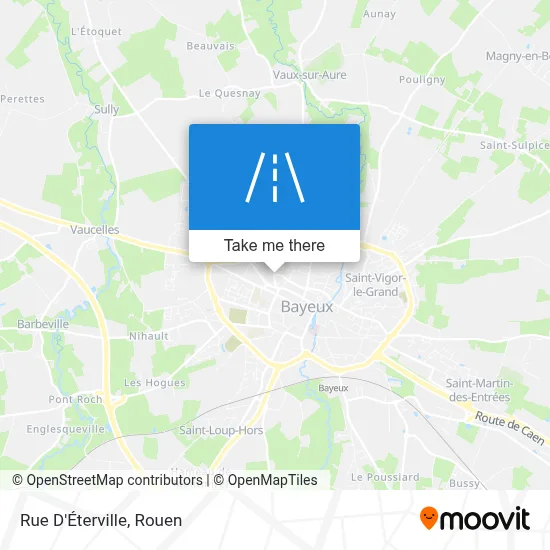 Rue D'Éterville map