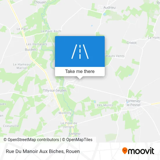 Rue Du Manoir Aux Biches map