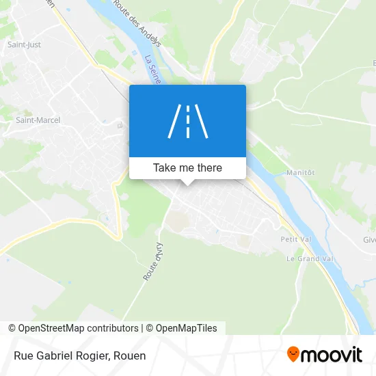 Rue Gabriel Rogier map