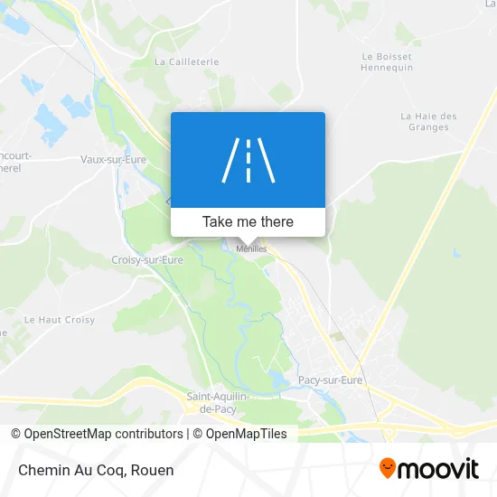Chemin Au Coq map