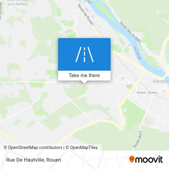 Rue De Hautville map