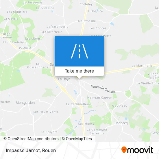 Impasse Jamot map