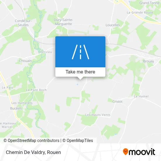 Chemin De Valdry map