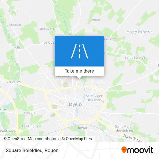 Square Boieldieu map