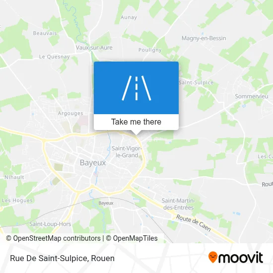 Rue De Saint-Sulpice map