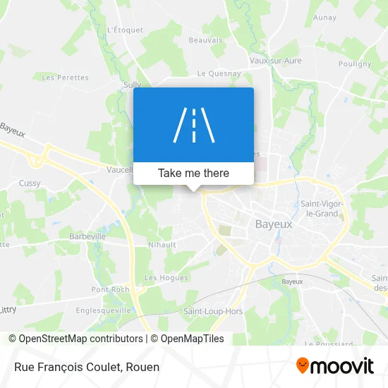 Rue François Coulet map