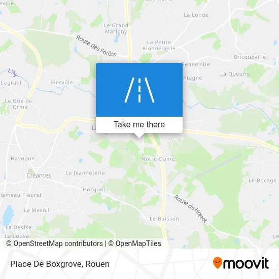 Place De Boxgrove map