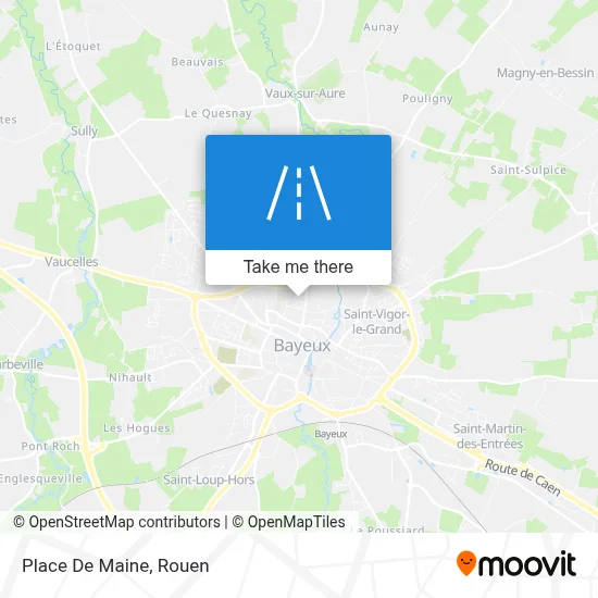 Place De Maine map