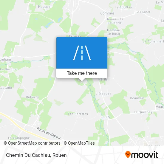 Chemin Du Cachiau map