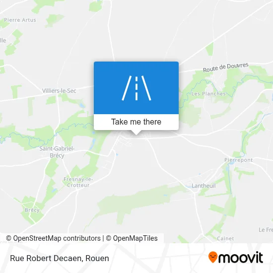 Rue Robert Decaen map